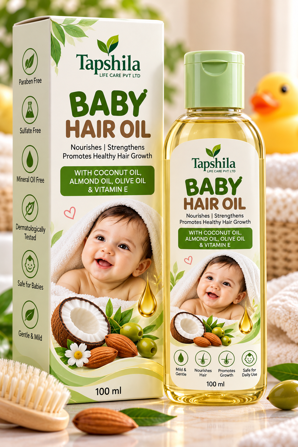 Baby Hair Oil